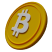 floating bitcoin